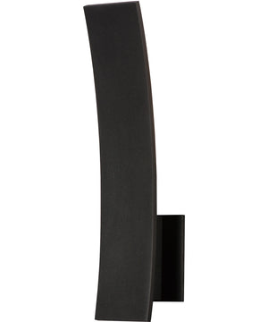 Alumilux Prime LED Outdoor Wall Sconce Black
