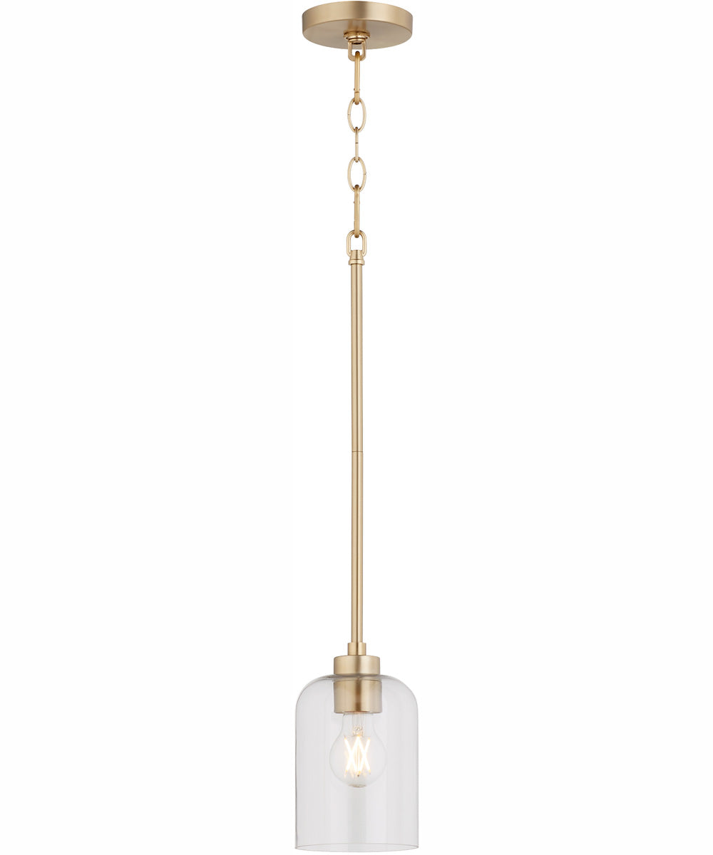 Tribute 1-light Pendant Aged Brass