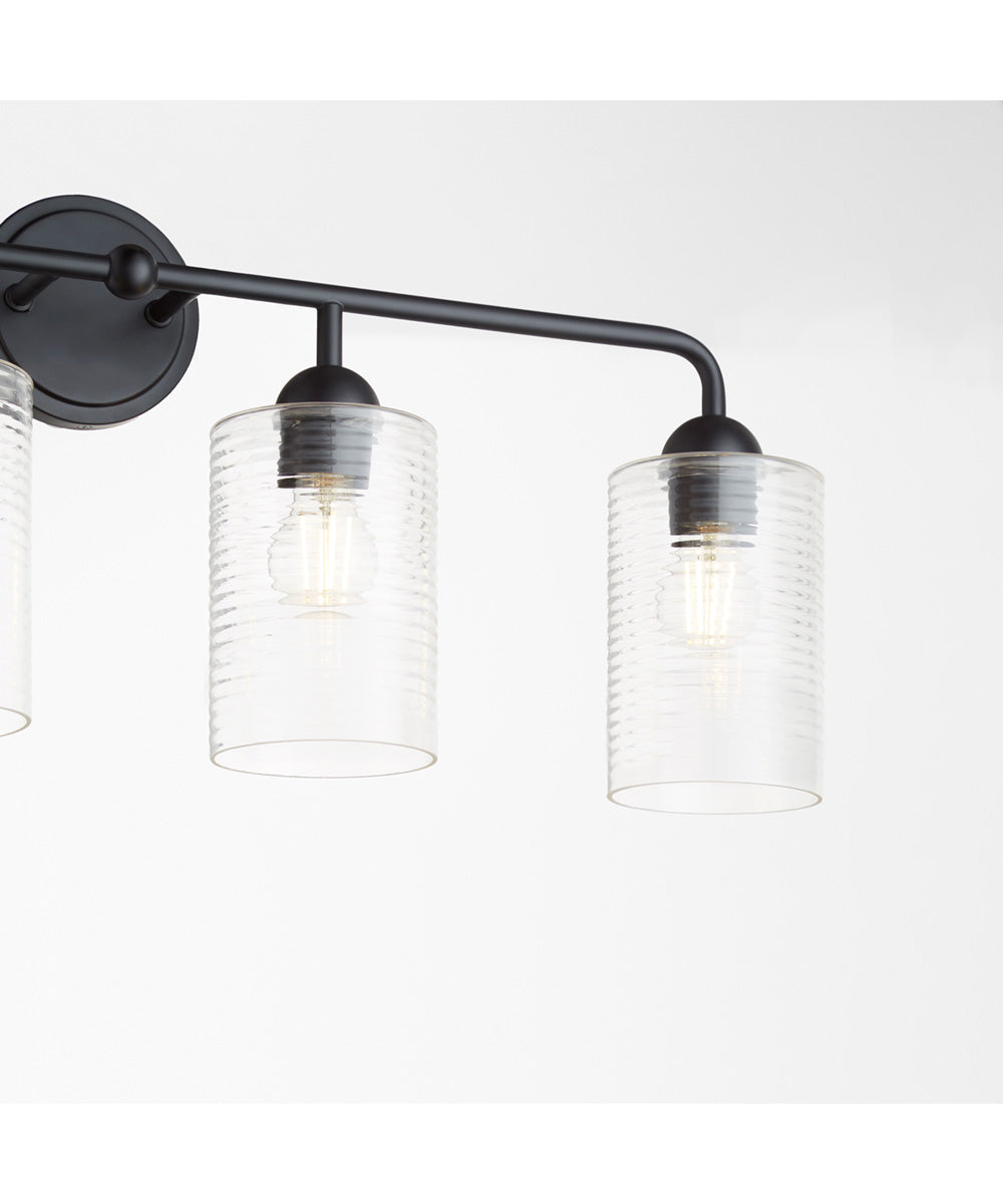 Tamara Day's Charlotte 4-light Bath Vanity Light Matte Black