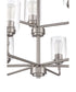 Stowe 9-Light Chandelier Brushed Polished Nickel