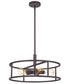 New Harbor 5-light Pendant Western Bronze