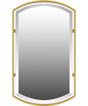 Quoizel Reflections Large Mirror Painted Brass