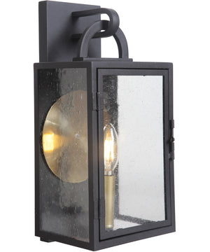 Wolford 1-Light Outdoor Wall Light Textured Matte Black
