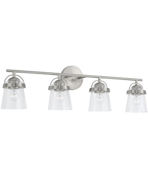 Madison 4-Light Vanity Brushed Nickel
