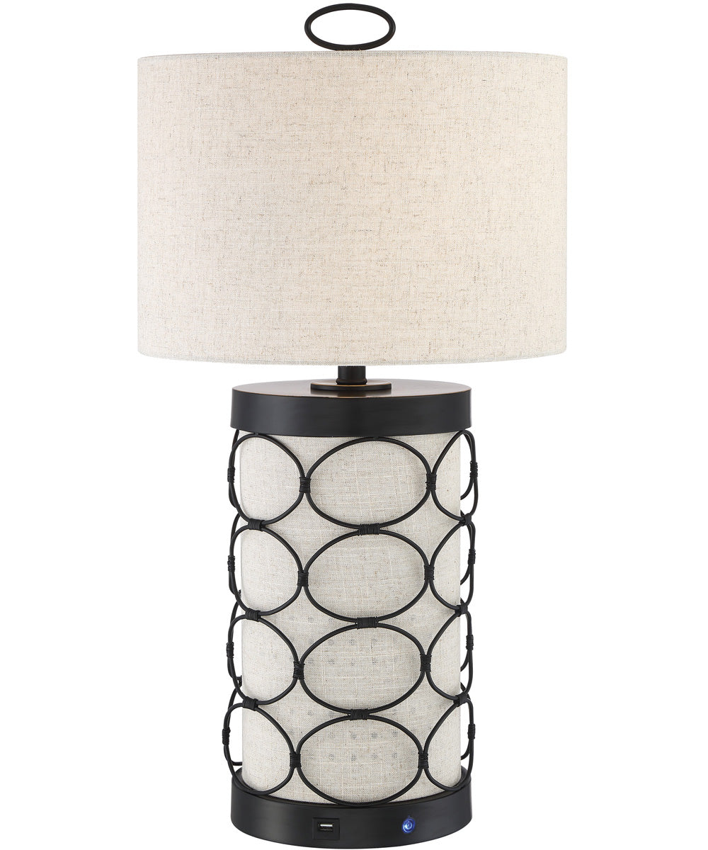 Luvenia 1-Light Table Lamp With Wireless Speaker