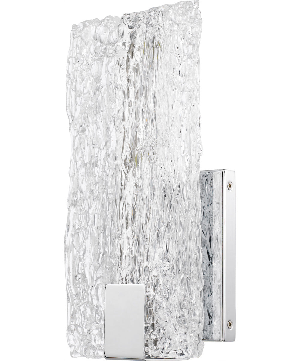 Winter Small Wall Sconce Polished Chrome