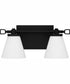 Daniels Medium Bath Light Matte Black