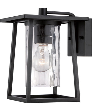 Lodge Medium 1-light Outdoor Wall Light Mystic Black