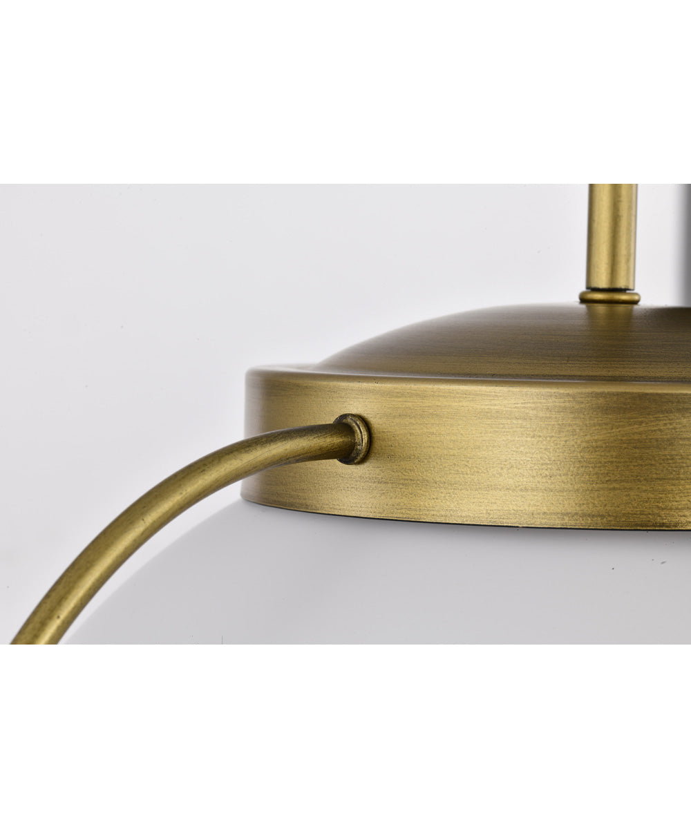 Lakeshore 1-Light Pendant Natural Brass