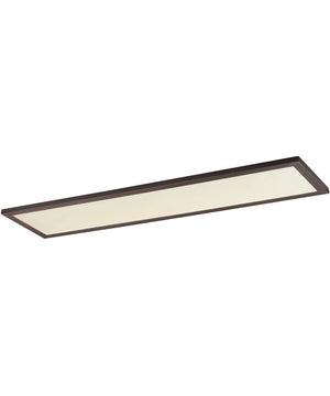 12"W Sky LED 3000K Flush Mount Bronze