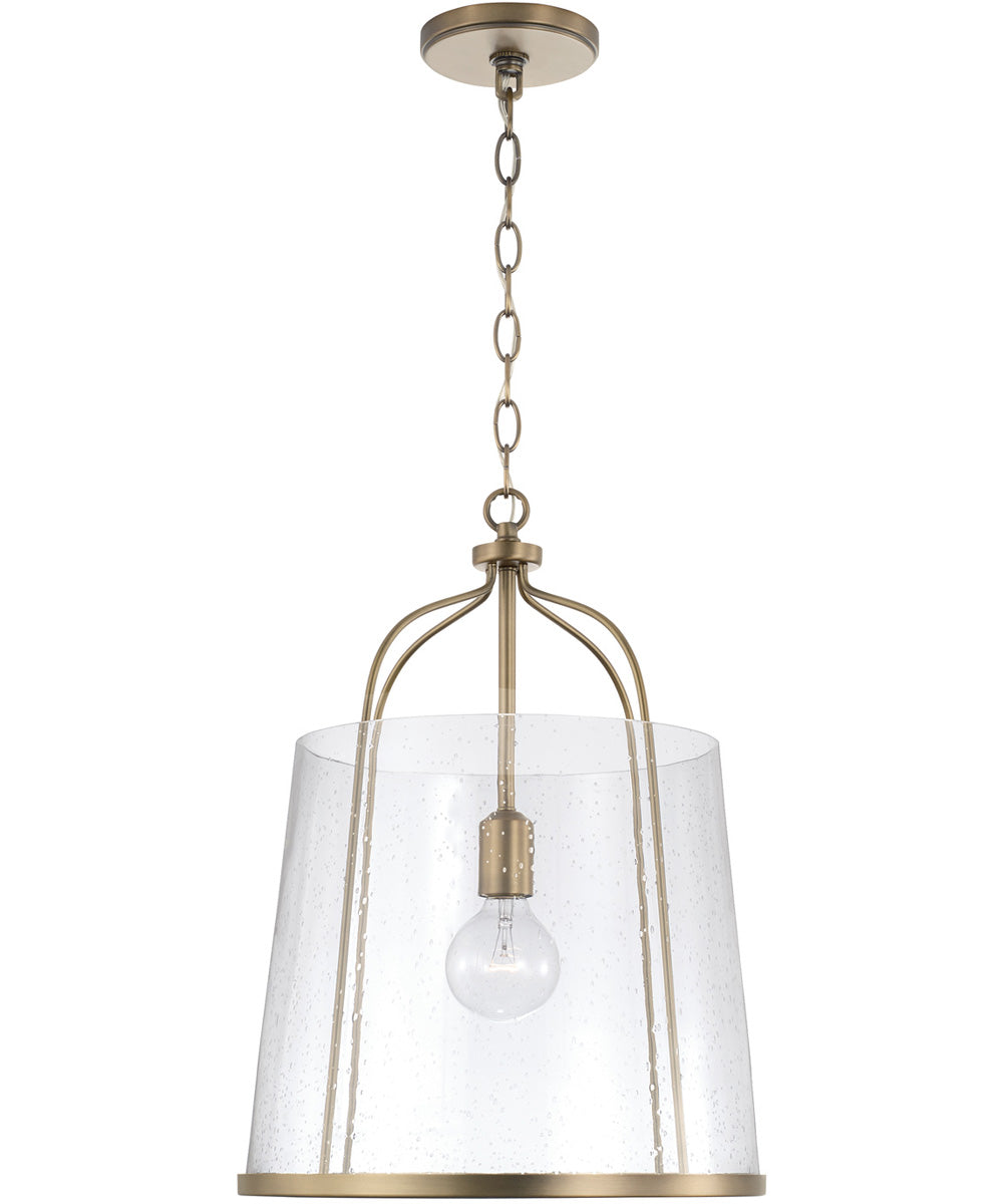 Madison 1-Light Pendant Aged Brass