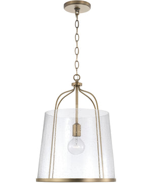 Madison 1-Light Pendant Aged Brass