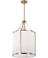 Easton 3-Light Pendant Burnished Brass