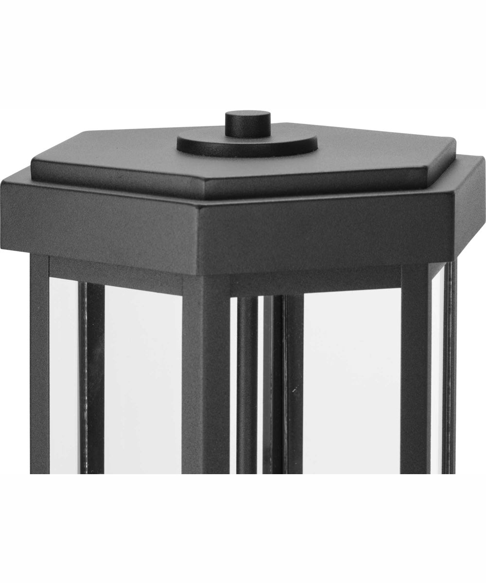 Ramsey Modern Farmhouse Post Outdoor Light Textured Black