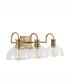 Cassidy 3-Light Vanity Aged Brass