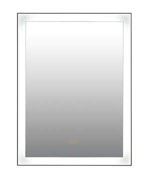 Greer Large Mirror Matte Black