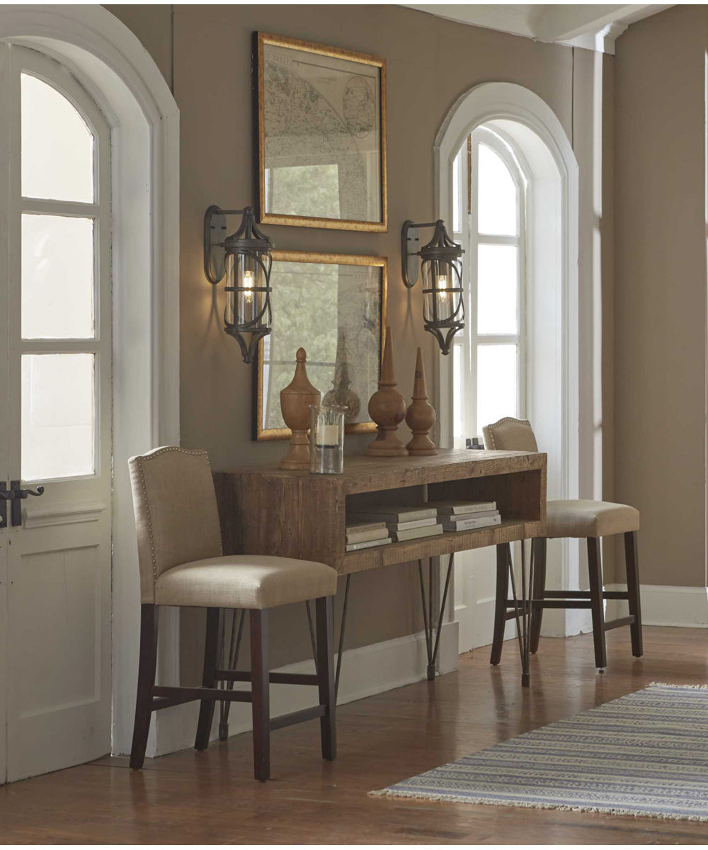 Morrison 1-Light Medium Wall Lantern Antique Pewter