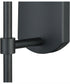 Torch 17'' High 1-Light Outdoor Sconce - Charcoal