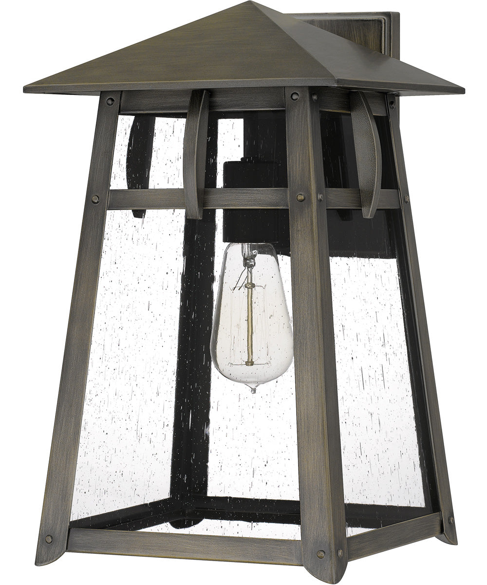 Merle Large 1-light Outdoor Wall Light  Coastal Armour Aluminum Burnished Bronze