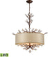 26"W Asbury 4-Light LED LED Chandelier Spanish Bronze