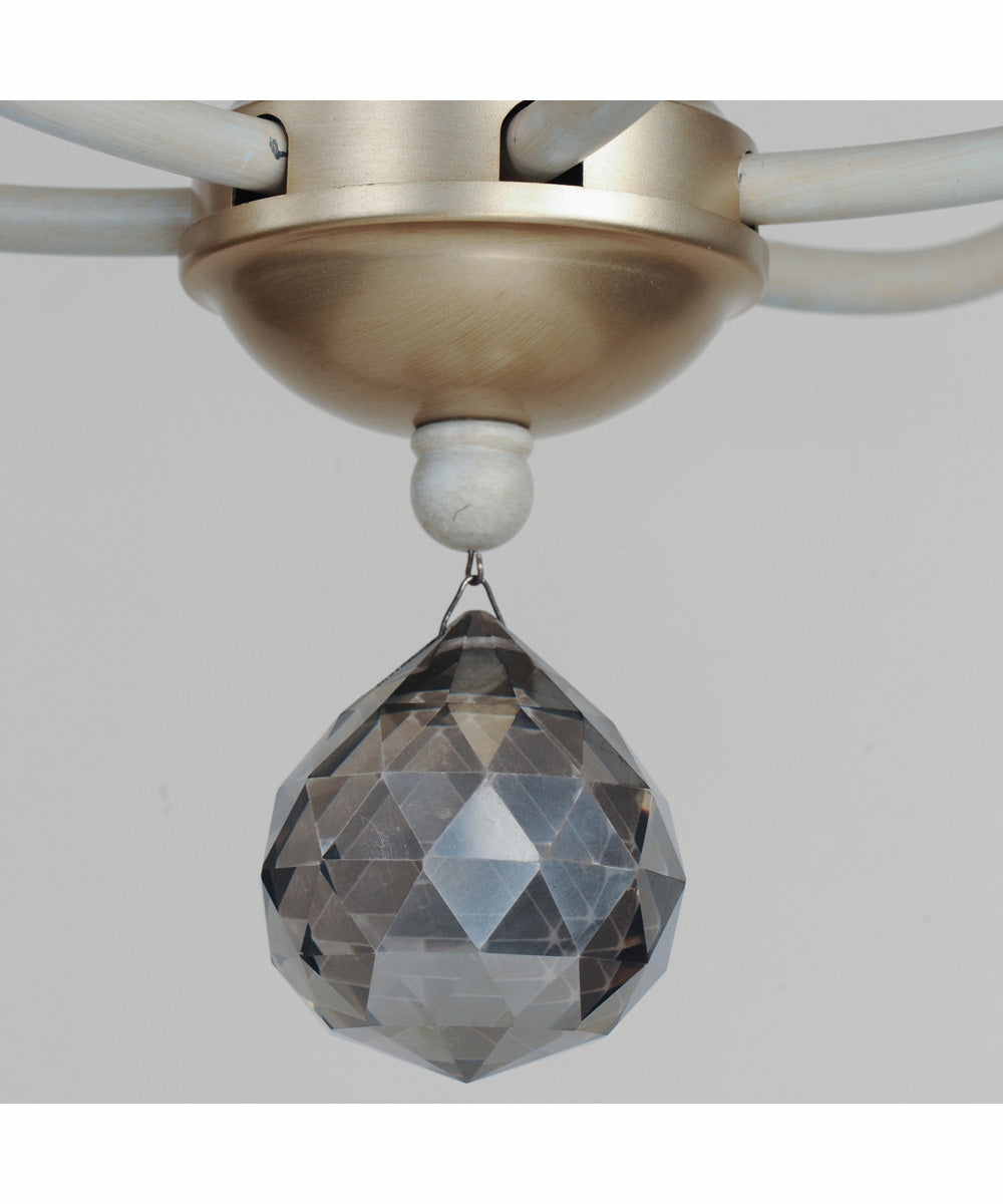 Formosa 6-Light Chandelier Ecru/Venetian Gold