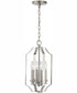 Myles 4-Light Foyer Brushed Nickel