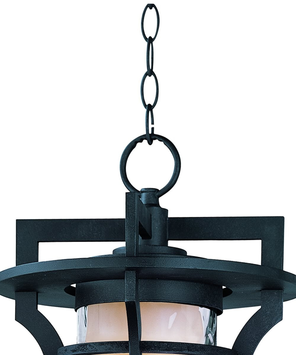 Maxim Oakville 1-Light Outdoor Pendant Black Oxide 30488WGBO