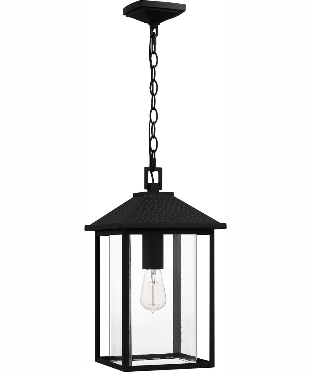 Fletcher Large 1-light Outdoor Pendant Light  Coastal Armour Aluminum Earth Black
