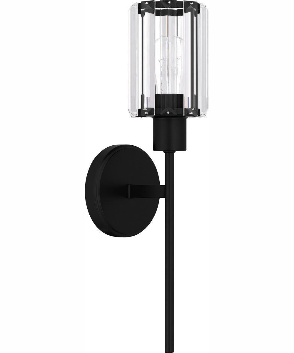 Isla Small 1-light Wall Sconce Matte Black