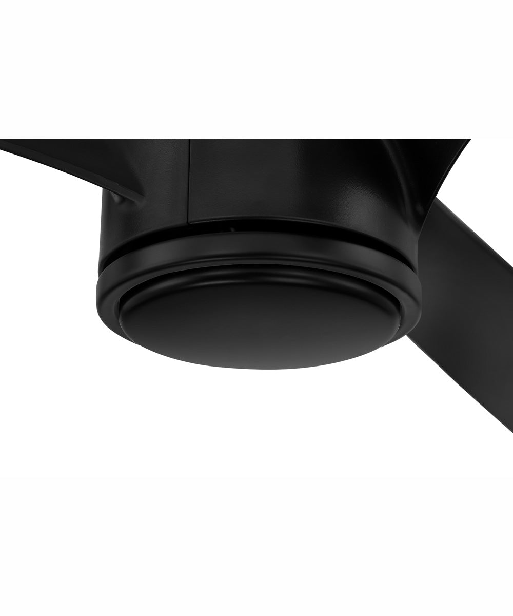 60" Phoebe 1-Light Ceiling Fan Flat Black