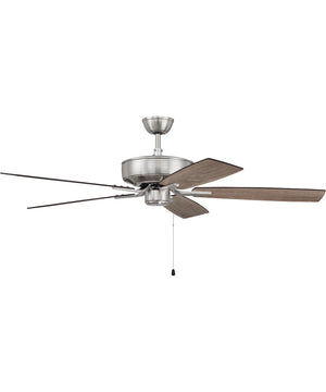 Pro Plus 52" Fan Ceiling Fan (Blades Included) Brushed Polished Nickel