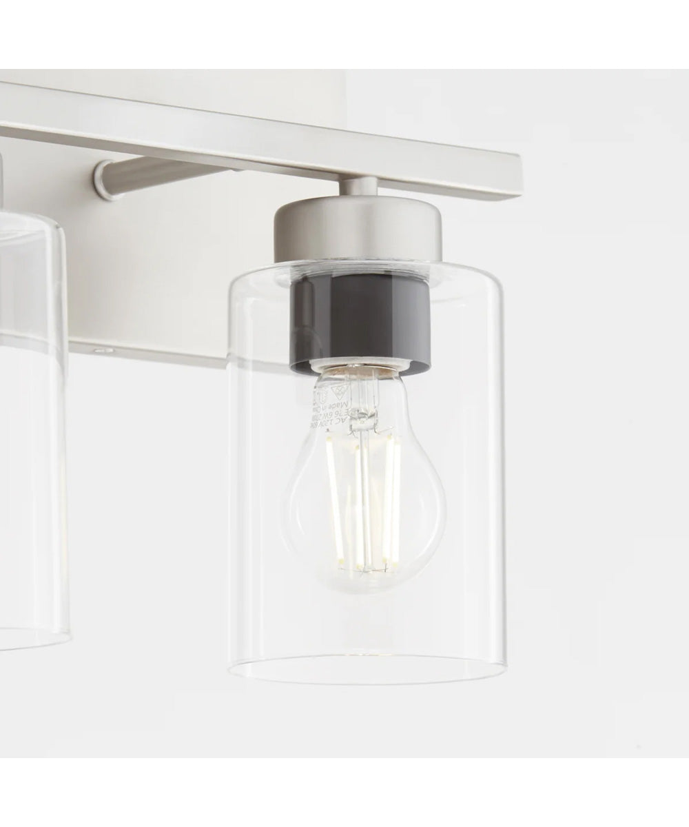 Carter 2-light Bath Vanity Light Satin Nickel