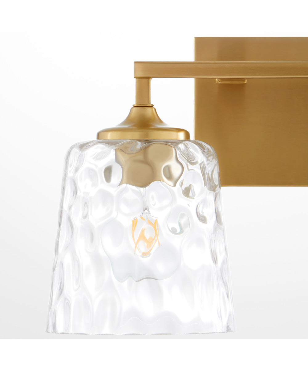 Eldorado 2-light Bath Vanity Light Aged Brass