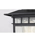 Cove Neck 1-Light Outdoor Textured Black