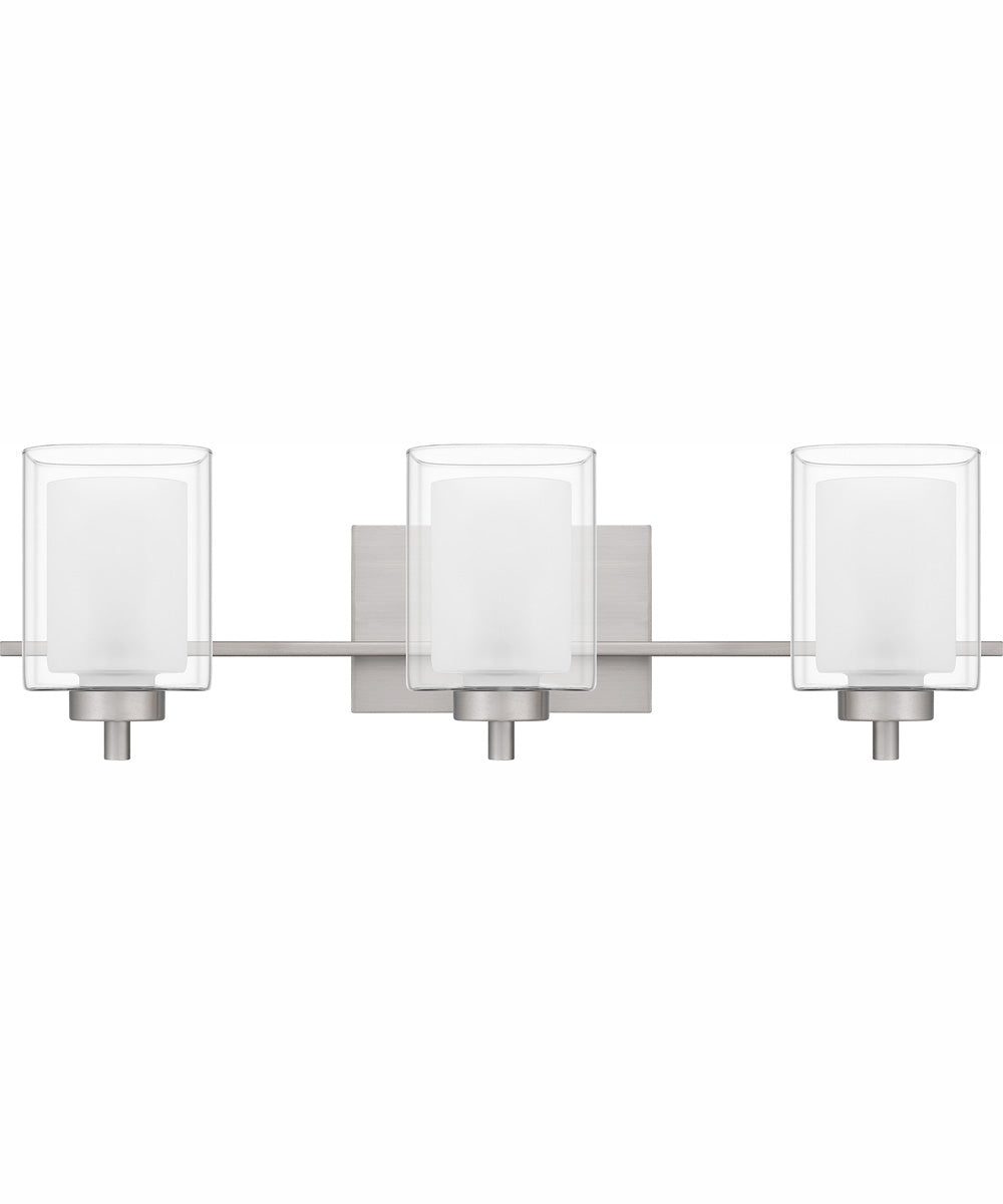 Kolt Large 3-light Bath Light Brushed Nickel