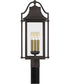 Manning Large 3-light Outdoor Post Light  Coastal Armour Aluminum Western Bronze