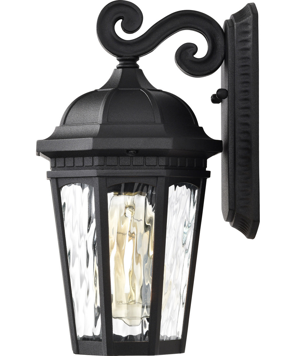 East River 1-Light Outdoor Matte Black