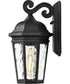 East River 1-Light Outdoor Matte Black