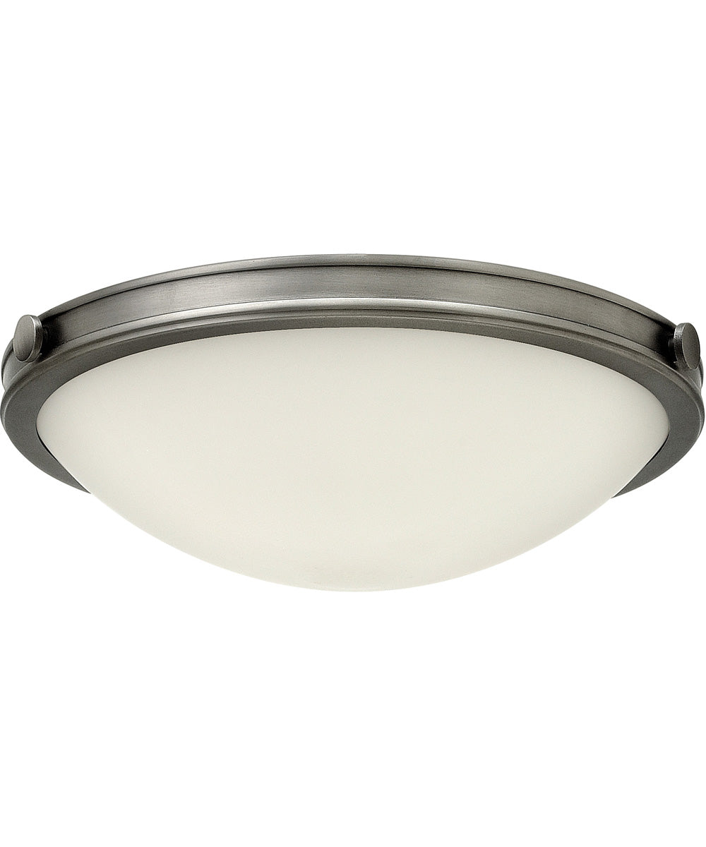 Maxwell LED-Light Small Flush Mount in Antique Nickel