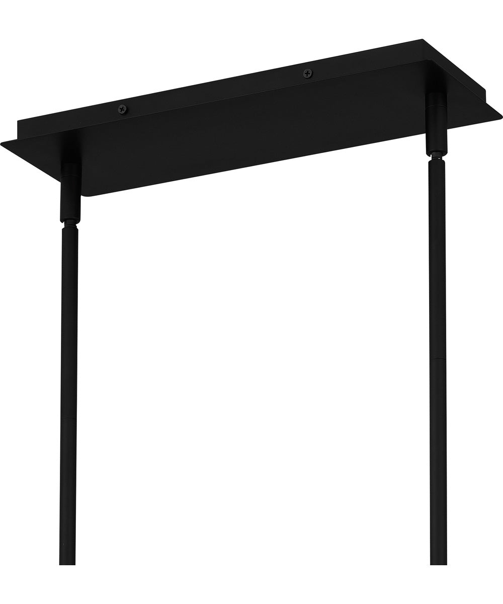 Celeste Medium 5-light Island Light Matte Black