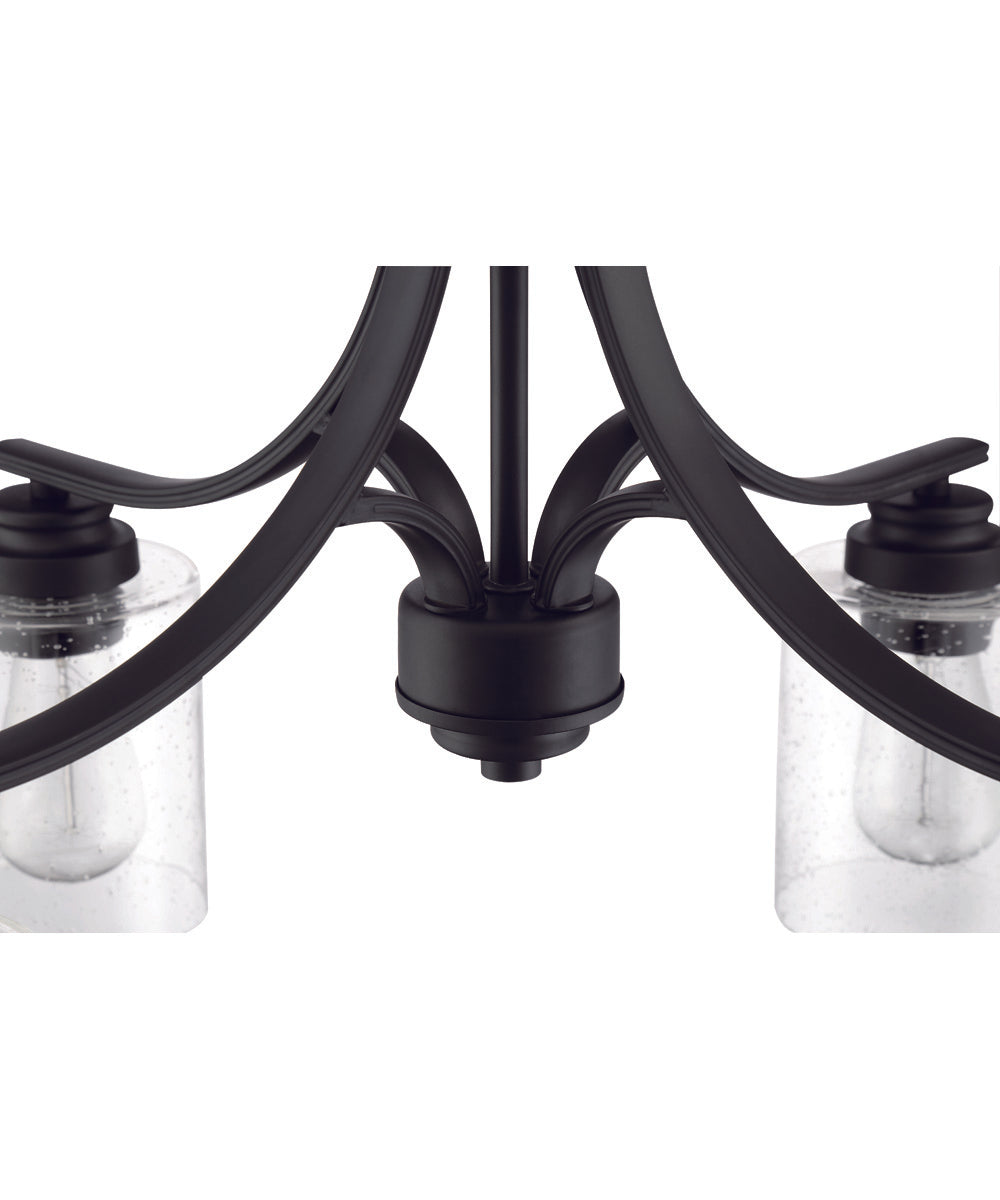 Bolden 4-Light Chandelier Flat Black