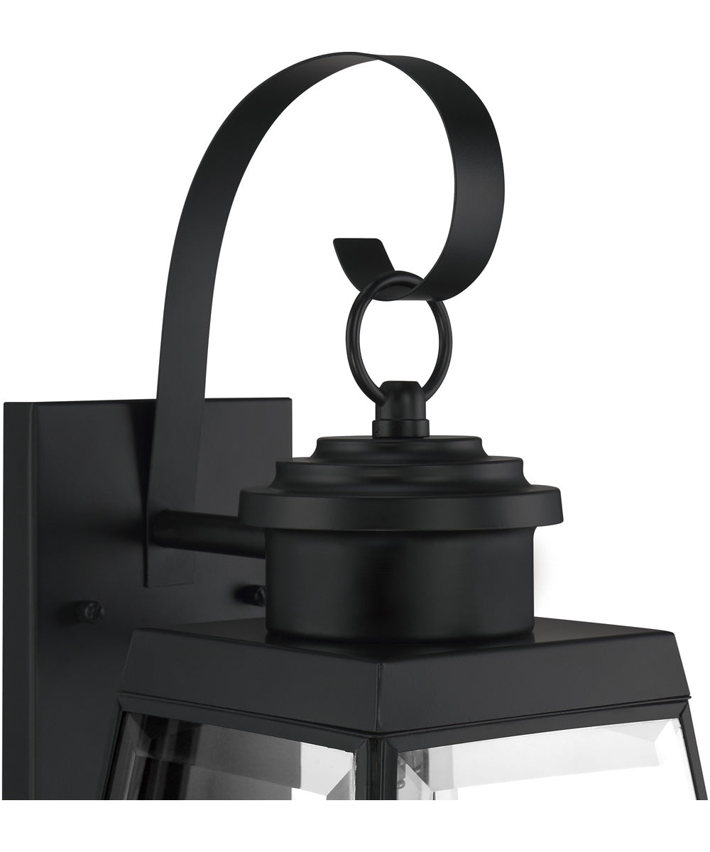 Paxton Small 1-light Outdoor Wall Light Matte Black