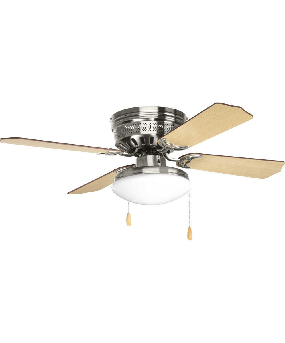 AirPro 42" 4-Blade Hugger Ceiling Fan Brushed Nickel