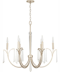 Gwyneth 6-Light Chandelier Winter Gold