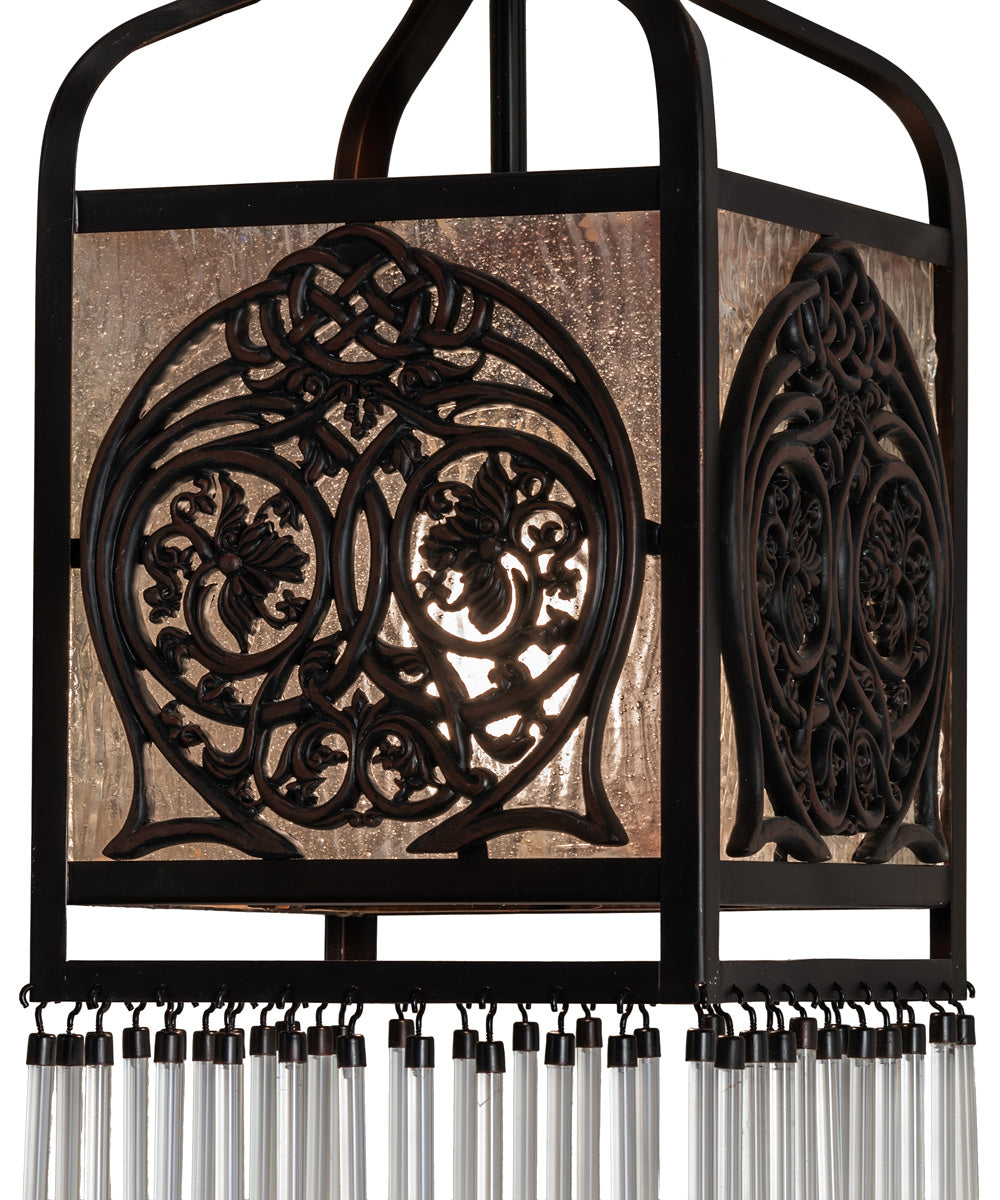 7" Wide CeLightic Knot Hanging Lantern Wall Sconce