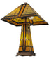 25"H Sierra Prairie Mission  Tiffany Table Lamp