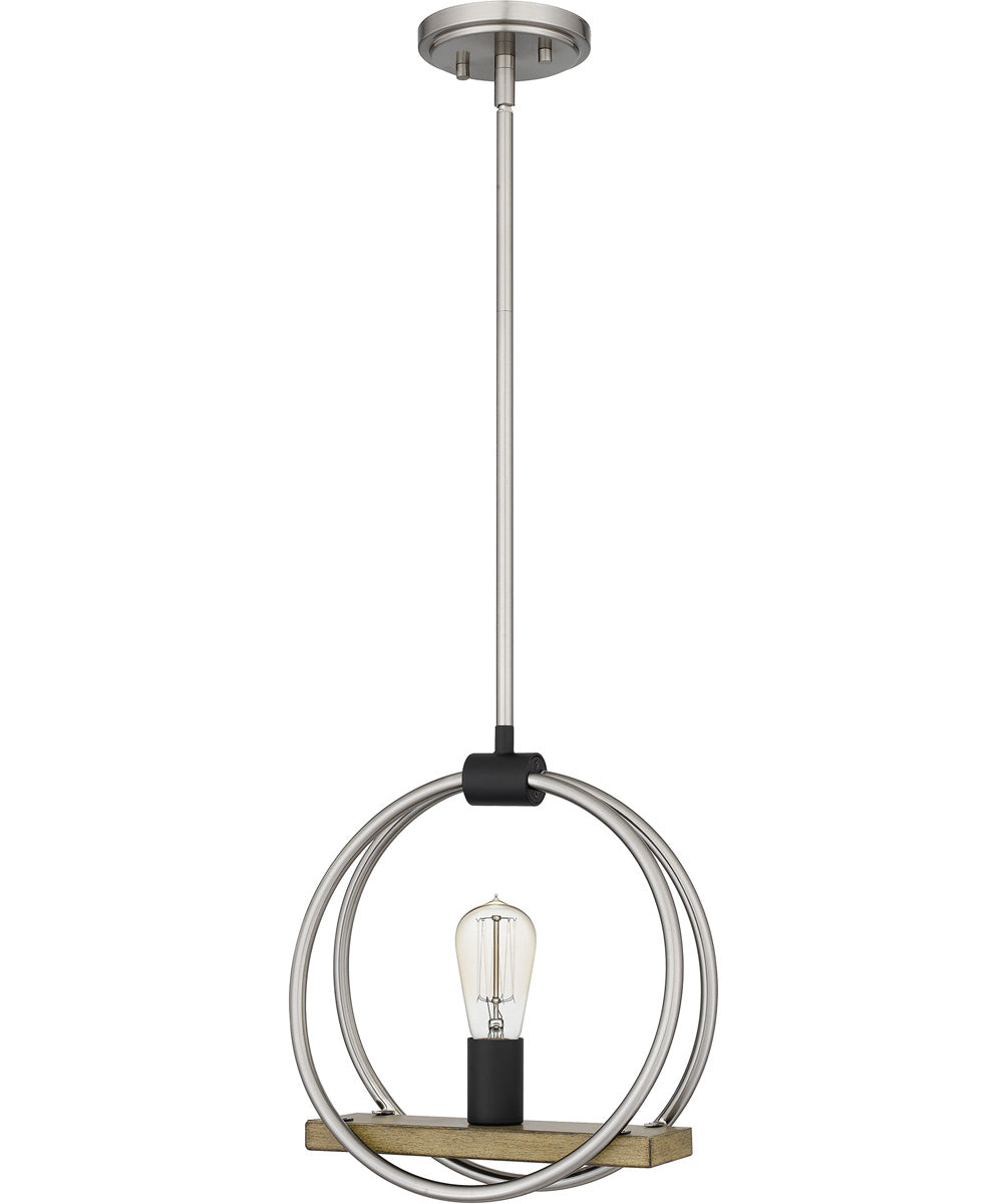 Sterling Small 1-light Mini Pendant Brushed Nickel