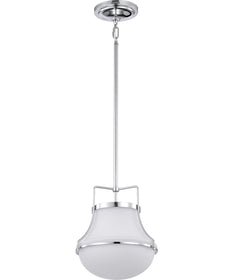 Valdora 1-Light Pendant Polished Nickel