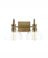 Cassidy 2-Light Vanity Aged Brass