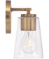 Portman 2-Light Vanity Aged Brass